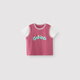 巴厘小豬男童夏裝寶寶T恤2024新款夏季薄款女童半袖上衣兒童短袖 火龍果色 110 cm