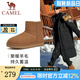 駱駝（CAMEL）男鞋冬季新款羊毛加絨棉鞋男款東北防寒保暖雪地靴男士 G13W837105 栗色男 41