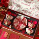 DEARDALI玫瑰假日骨瓷碗碟盤子餐具套裝訂婚結(jié)婚新婚禮物送新人高級感實用 兩人食骨瓷碗盤10件套禮盒裝