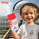 努比（Nuby）兒童運(yùn)動(dòng)直飲杯戶外便攜夏季喝水喝奶杯子幼兒園水杯耐摔晶透 紅色迷你 300ml
