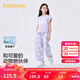 巴拉巴拉女童短袖套裝夏季兒童2025夏裝中大童兩件套速干舒適208225119010