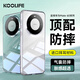 KOOLIFE 適用 華為Mate60Pro/Pro+手機(jī)殼全包超薄防摔軟殼huawei保護(hù)套德國(guó)進(jìn)口拜耳材質(zhì)透明硅膠殼