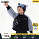 馬·拉丁（M.Latin）/童裝兒童羽絨服冬新款男小童戶外插肩袖短款羽絨服 藏青 100 cm