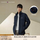 Tommy Hilfiger【可收納帽】出走都市25秋男裝風(fēng)衣款軟殼夾克/休閑立領(lǐng)外套