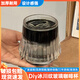 滿弓dirty咖啡杯澳白杯濃縮杯富士山杯高顏值玻璃杯書臟臟杯子定制 豎紋咖啡杯【6只裝】