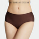 維多利亞的秘密 舒適性感女士?jì)妊?-1 33F6深棕色 11254303 1條 均碼