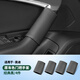 RosyClouds適用奧迪車(chē)門(mén)把手套A6LA4LA5A7Q8Q5LQ3內飾改裝門(mén)拉手保護套配件 門(mén)把手套【經(jīng)典黑-4件】奧迪全系