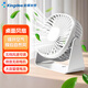 金蝶金蝶USB桌面小風(fēng)扇迷你輕音小電扇家用臥室學(xué)生宿舍辦公室臺式桌面扇 白色F1011
