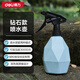 得力（deli）噴水壺噴霧器 園藝澆花酒精消毒滅蚊洗車噴壺手壓式藍(lán)色水柱/霧狀