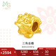 周生生七夕禮物Charme三腳金蟾足金珠子 男女手串不含手鏈繩90020C定價