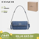 蔻馳（COACH）【品牌直供】女士牛仔藍單肩腋下包CAN96SVIN 牛仔藍