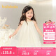 巴拉巴拉女童裙子兒童連衣裙2025夏裝中幼童掛脖網(wǎng)紗公主裙208225111030