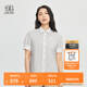 KOLON SPORT/可隆短袖襯衫 女子戶外運(yùn)動(dòng)休閑露營(yíng)通勤防潑水短袖 LKSH4MT538-IV 象牙白 M 165/88A