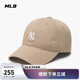 MLB帽子男女軟頂棒球帽虞書欣明星同款運(yùn)動鴨舌帽3ACP7701N-50BGS-F