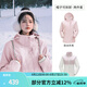 駱駝（CAMEL）三防沖鋒衣戶外登山服防風(fēng)防水防污三合一運(yùn)動(dòng)外套 AD22263513X,抓絨內(nèi)膽煙花粉，女 S