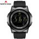 NORTH EDGE軍事運動(dòng)風(fēng)電子手表男士50米防水多功能計步鬧鐘卡路里距離學(xué)生表 APOLLO【全黑】