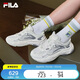 FILA斐樂官方火星4代復(fù)古跑鞋女鞋2025夏季老爹鞋休閑運(yùn)動(dòng)鞋