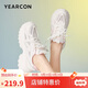 意爾康意爾康女鞋厚底增高老爹鞋 29166W 白/粉 37 