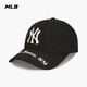MLB棒球帽 鴨舌帽大頭圍硬頂潮牌遮陽(yáng)帽情侶禮物3ACPKP02N-50BKS-F