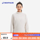 迪卡儂（DECATHLON）保暖絨衣戶外抓絨衣女運動寬松秋搖粒絨外套沖鋒衣內(nèi)膽 MH100 半拉鏈-月巖灰 S