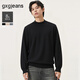 gxg.jeans男裝 多色基礎含羊毛半高領(lǐng)毛衣針織衫打底 25年冬新品 黑色 L (175)