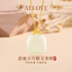 ALLOVE和田玉小方糖項鏈女款無(wú)事牌吊墜新年情人節禮物送女朋友老婆生日