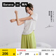 蕉內(nèi)（Bananain）【周冬雨同款】氮氣505Dry女士家居服輕運動瑜伽速干夏季涼感睡衣 【周冬雨同款】呢綠 M