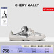 CHERY KALLY輕奢半拖鞋女外穿2025年夏季新款高級(jí)感包頭拖時(shí)尚休閑鞋女 液態(tài)銀 37