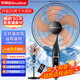 榮事達(dá)（Royalstar）家用辦公多場(chǎng)景電風(fēng)扇搖頭風(fēng)扇避暑轉(zhuǎn)頁(yè)大風(fēng)量落地扇可升降夏日清涼神器-JD 20英寸高端鋁葉【遙控】四檔風(fēng)速+24H定時(shí)