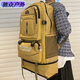 柏潮110升超大容量登山戶外行李漁具背包出差務(wù)工返鄉(xiāng)打工旅行雙肩包 1067#卡其色 72*40*19