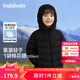 巴拉巴拉童裝男童羽絨服2024秋冬季女小大童連帽親子百搭外套202424107202