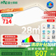 雷士（NVC）吸頂燈客廳大燈led智能高端全光譜健康未來(lái)光輕辰132W包安裝