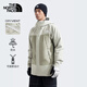 The North Face北面沖鋒衣三合一男戶外防水夾棉內(nèi)膽滑雪服82VO 灰色/5IF M