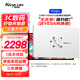 KUYCON酷優(yōu)客4K超薄鋁合金顯示器24英寸高清護眼豎屏設計電腦鏡面IPStypec外接屏幕 24寸4K鏡面屏超薄機身 送VESA轉換器 簡約款