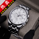 【二手99新】天梭(TISSOT)庫圖男表二手男士腕表自動(dòng)機(jī)械瑞士奢侈品腕表 白盤-鋼帶T035.627.11.031.00
