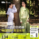 蕉下兒童褲子男女童防曬褲防蚊褲兒童透氣戶外防曬褲MR49324漫野綠140