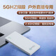 中科巨龍隨身wifi移動WiFi無線網(wǎng)卡5GHz流量卡2025新款熱點接收器上網(wǎng)寶 雙頻WiFi6+(5000毫安電池）