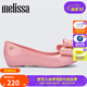 Melissa（梅麗莎）蝴蝶結(jié)低跟時尚通勤休閑女士單鞋33680 粉色 36