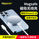 Masentek 適用蘋果無線充電器 支持MagSafe磁吸快充iPhone15ProMax蘋果16/14/13/12/PLUS磁吸充電手機