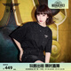 BOY LONDON【滿天星】春夏男女同款短袖漸變燙鉆印花時(shí)尚T恤N01107 黑色 M