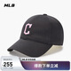 MLB帽子男女軟頂棒球帽虞書欣明星同款運動鴨舌帽3ACP6601N-45CGS-F