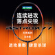 YONEX尤尼克斯羽毛球拍 AX100ZZ高端專業(yè)比賽訓(xùn)練用yy球拍 日本制球拍 深橙 4U5 強(qiáng)力進(jìn)攻  天斧AX77pro 空拍發(fā)貨 贈(zèng)BG65線
