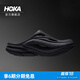HOKA ONE ONE男女鞋夏奧拉MULE舒緩?fù)闲琌RA RECOVERY MULE一腳蹬 黑色/黑色 41.5