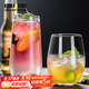MUMUmojito莫吉托雞尾酒杯高級感調酒果汁杯ins風家用冷飲玻璃水杯 大號/矮胖款莫吉托杯【各1只】