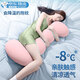 浪莎（langsha）床上抱枕睡覺(jué)女生專用夾腿側(cè)睡孕婦長(zhǎng)條抱枕男生款睡覺(jué)專用大號(hào)玩 春夏秋季-櫻花粉【涼感透氣】 45cm*115cm 含枕芯 【成人款】