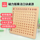 麥貝瑞（mbery）九九乘法口訣表盤二年級(jí)小學(xué)生數(shù)學(xué)教具99乘法練習(xí)板磁力桌游玩具