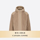 加拿大鵝（Canada Goose）【新品】Alberni男士雙面羊毛抓絨飛行員夾克大鵝外套 7067M 9410 沙漠米 S