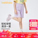 巴拉巴拉童裝女童2024褲子夏款兒童短褲中大童五分運(yùn)動(dòng)褲208224110002