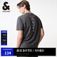 杰克·瓊斯（JACK&JONES） 杰克瓊斯夏季男士常規(guī)直筒版型字母印花設(shè)計圓領(lǐng)短袖T恤男裝
