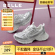 百麗（Belle）銀色質(zhì)感小果凍老爹鞋女網(wǎng)面運動休閑鞋B2049CM4 銀色 37 (235mm)